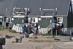 What do they do in the 10 months of winter drying the laundry?