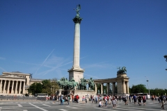 Heroes' Square  is the largest and most impressive square of the city.