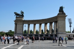 Heroes' Square  is the largest and most impressive square of the city.