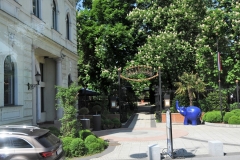 Gundel Restaurant famously stands for the history of modern Hungarian Gastronomy and hospitality. The food was created y Karoly Gundel,, "who tamed the Hungarian cuisine".  A beautiful restaurant in Budapest.