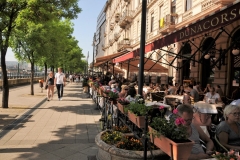 Dining along the Danube River