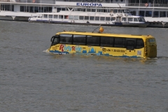 A bus boat for tourists