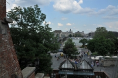 Now on the Buda side after walking across the Chair Bridge taking a funicular to the top of the hill.