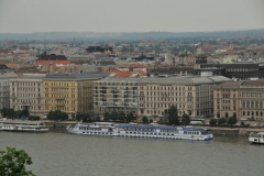 Fabulous view from the to of Buda mountain at the top of the Funicular.