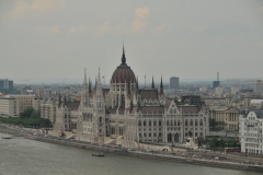 View of the Parliament house. It is almost impossible to take a photo of the entire structure.