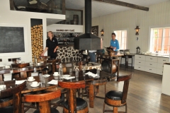 We were treated to Icelandic specialties including.. Icelandic Cod.  Delicious.