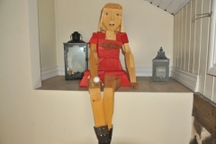 Must be his girlfriend waiting for him in the previous photo.