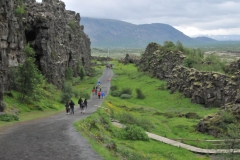 Visiting the lava formations of Dimmuborgir were we visit the "black Castles". This is where a lonely troll is said to have lived.