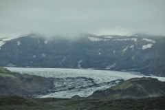 The glacier you see is Sotheimajokull in which we will be climbing onto this glacier.