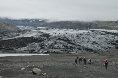 The group we had just seen beginning their hike.
