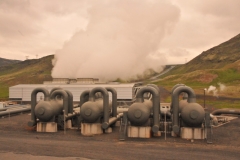 During the tour we learned of Iceland's progressive approach to sustainable resources as we toured the plant.