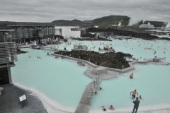 The number of visitors increased, and public bathing facilities were created. The lagoon was then relocated from the shadows of the power plant to its current location - a lava field on the Reykjanes Peninsula. Since then, the lagoon has continued to be enhanced for visitors with secluded areas, in-water bars, a restaurant built into a lava wall having been added, and an underground spa and viewing points of the volcanic landscape due for completion in 2017.