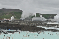 The Geothermal plants are literally located next door.