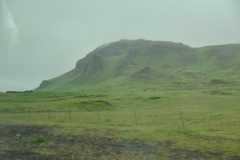 The bight color green is every where with the rain and misty climate of the island.