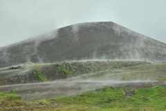 The steam area of springs, Deildartunguhver thermal area is in a class by itself.  Emitting nearly 50 gallons of boiling water per second.  It is one of 250 hot springs districts around the country.