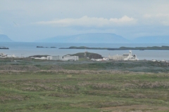 In the distance is the town of Stykkisholmur.