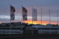 Another photo close up of the Summer Solstice in Stykkisholmur.