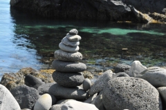 Seems like everyone likes to leave a rock monument stacked carefully.