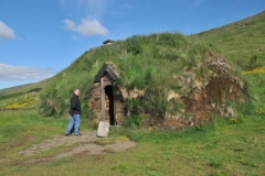 We visit the living museum Eiriksstadir Museum, once the site of the home of Erik the Red, father of the legendary viking Leif Eriksson.