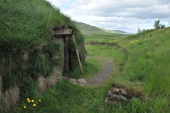 The exterior and the interior makes me wonder what those cold dark winter nights with snow almost over the top of the long house for weeks and months on end must have made boys into men at a very early age.