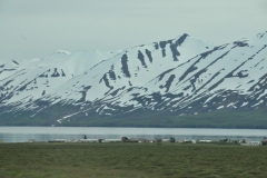 A small village on this side of the Fjord.