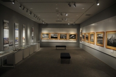 Photos of Mt. Fuji in the museum