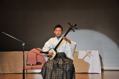 Opening ceremonies for the 25th Anniversary celebration with traditional Japanese instruments