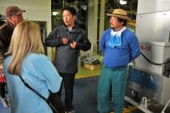 Visiting Green farm and production facility with the owner Yamadason - Chara Green Tea Farm