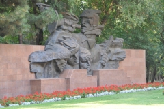 The 28 infantrymen, named the “Panfilov” division after their commander, held their ground and destroyed 18 German tanks, buying precious time for the defenders of Moscow to get into position. All 28 men died, the last in a military hospital, where he recounted the details of the battle before succumbing to his wounds.