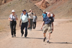 Our group near the first part of  walking the open space in the National Park. I decided to walk faster and soon lost all track of time and enjoyed the beauty of the land.  It was a weekend so there were a number of people along the walk.