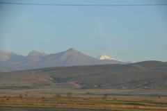 Views of the local landscape where we visited the Golden Eagles and their handlers.