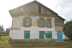 The atmosphere of Karakol is reminiscent of Tsarist Russia, with traditional Russian houses as you see in this photo an old Russian house, very typical still in good shape.  The town is one of a few remaining large Slavic communities in Central Asia.
