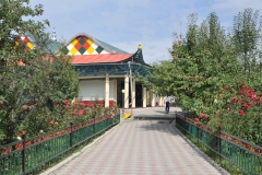 The Dungan Mosque is one of the famous tourist spots in the location of Karakol that you can pay a visit to. This is a wooden mosque with a great artistic value. The mosque is known to be built in 1910 by Chinese artisans especially for the Chinese Muslims who escaped the intolerance in the 1880s.