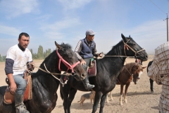 History of Kok Boru in Kyrgyzstan and  early documentation shows as early as the 10th to 15th centuries that horse games have been a stable part of the nomadic culture in Central Asia.