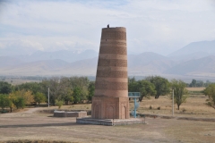 The tower was built in the 11th century and was used as a template for other minarets. An external staircase and steep, winding stairway inside the tower enables visitors to climb to the top. It is one of the oldest architectural constructions in Central Asia.