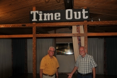 Myself and friend Bill Oakley. An appropriate sign.  What a wonderful trip this has been to the Stans,  Uzbekistan, Tajikistan, Kazakhstan and Kyrgyzstan.  We have met wonderful people along this journey, ate delicious local dishes, learned so much of the cultures of the Silk Road and the communities that shared this history in this part of Asia.  I leave with great memories of this part of the world.