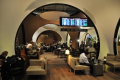 Turkish Airlines Business Lounge in Istanbul. This travelers lounge is one of the largest in the world.