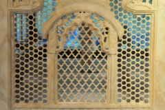 Hand carved wall partition