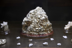 Home of the World's largets Quartz crystal cluster on display. Unfortunately we were not allowed to photograph the largest of all the crystals. It is massive. higher than a normal ceiling.