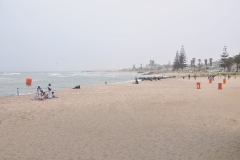Great sandy beach.