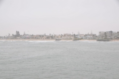 A number of developments along the beach area.