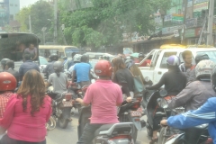 Traffic is very conjested