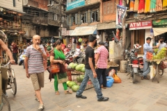 Old market in Kathmandu