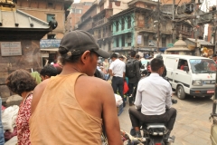 The driver is called a rickshaw puller.