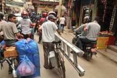 Anything can be transported on a bike