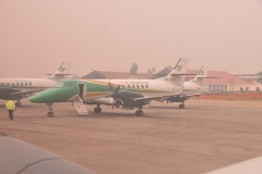 At dawn this morning several us elected to take the Mount Everests flight on Yeti Airlines. It is an hour flight along the Himalayan Mountain Range. We had to wait 3 hours for the air to clear to just take off fom Kathmandu International Airport.