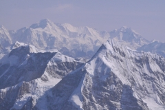 The Himalayan Range is majestic to vew from any angle