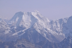 Mt Makalu looks like someone just scooped off the top at the heavens edge