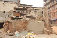 As you can see Bhaktapur was hit hard with the 2015 Nepal earthquake. The buildings had little reinforcement for the strong earthquakes and suffered heavy damage throughout the area.