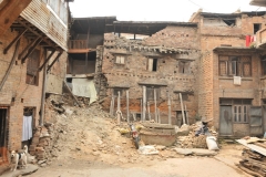 There are people living in these homes. No electricity, no water, no nothing!